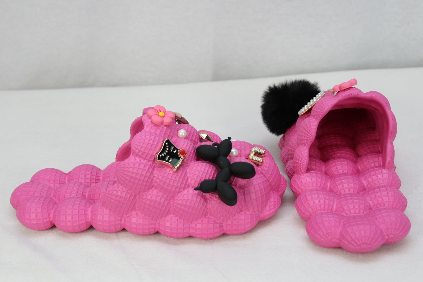 Pink Bubble Sandals