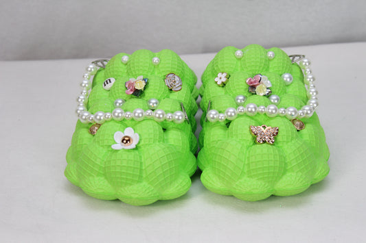 Pearl Green Sandals