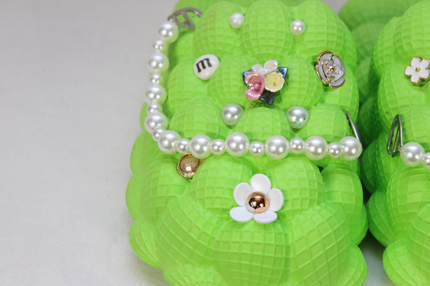 Pearl Green Sandals