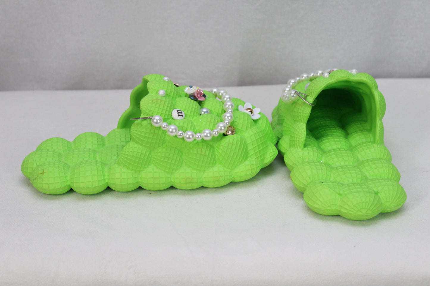 Pearl Green Sandals